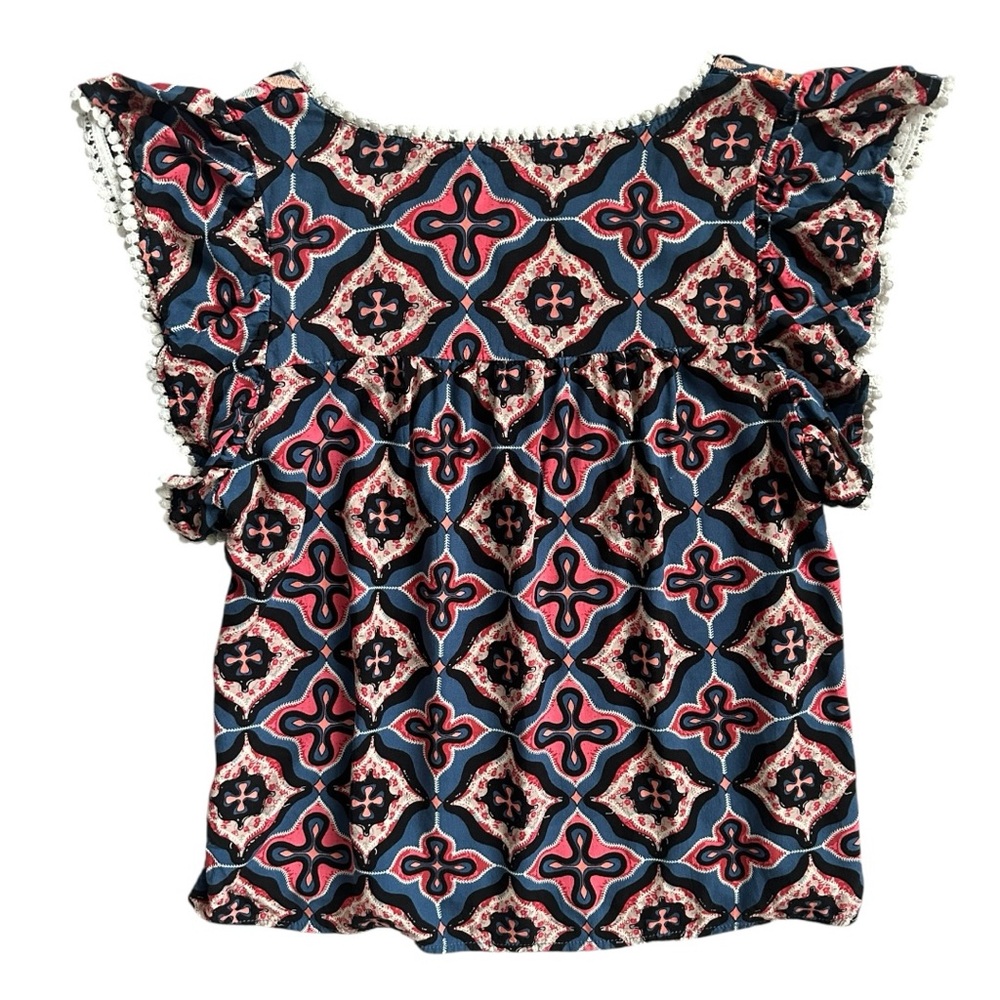 THML Multicolor Patterned Top,M - Picture 4 of 4